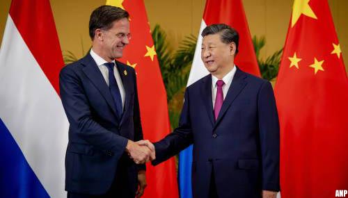 Xi waarschuwt Rutte voor breuk tussen Europa en China