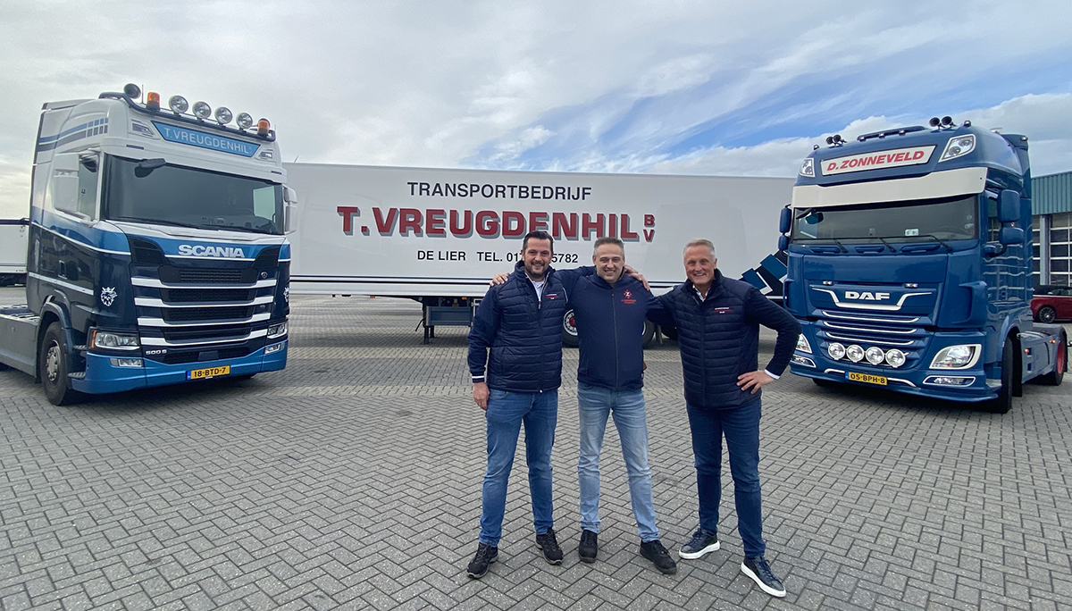 Transportbedrijf T. Vreugdenhil b.v. en D. Zonneveld transport b.v. gaan samen verder