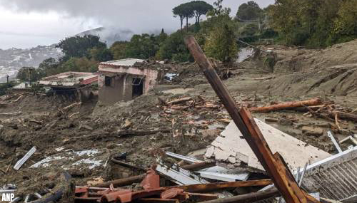 Zeker acht doden door aardverschuiving Italiaans eiland Ischia