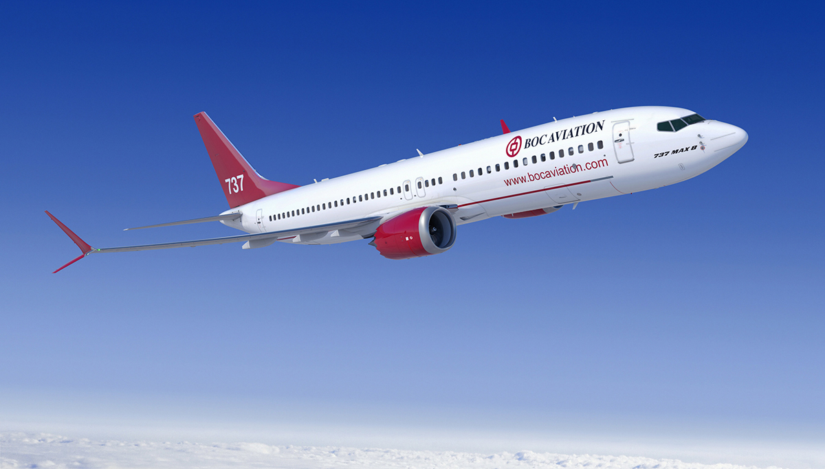 BOC Aviation bestelt veertig extra Boeing 737-8 vliegtuigen