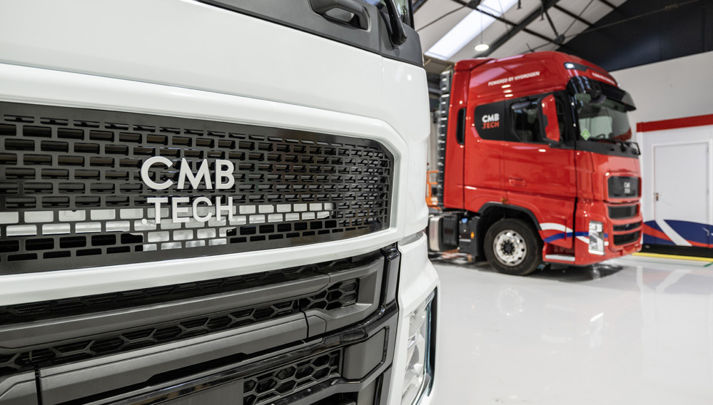 CMB.TECH gaat vrachtwagens ombouwen tot dual fuel waterstofvrachtwagens