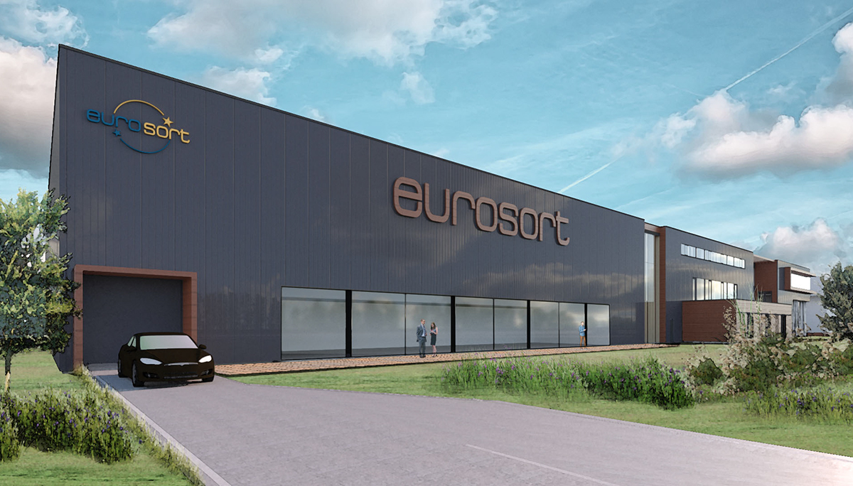 EuroSort start bouw uitbreiding bedrijfspand