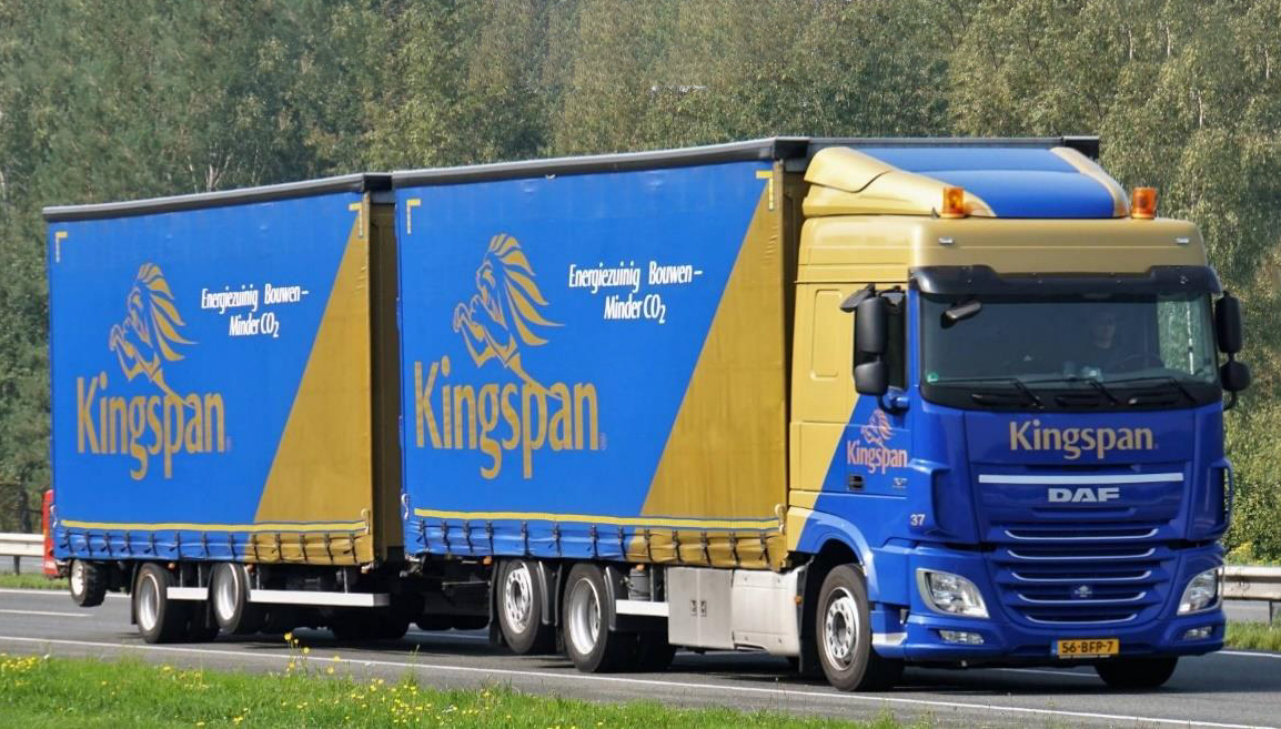 Van der Werff Logistics neemt eigen vervoer van Kingspan Insulation over
