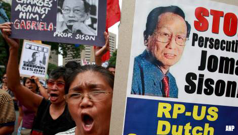 83-jarige Filipijnse communistenleider Sison overleden in Utrecht