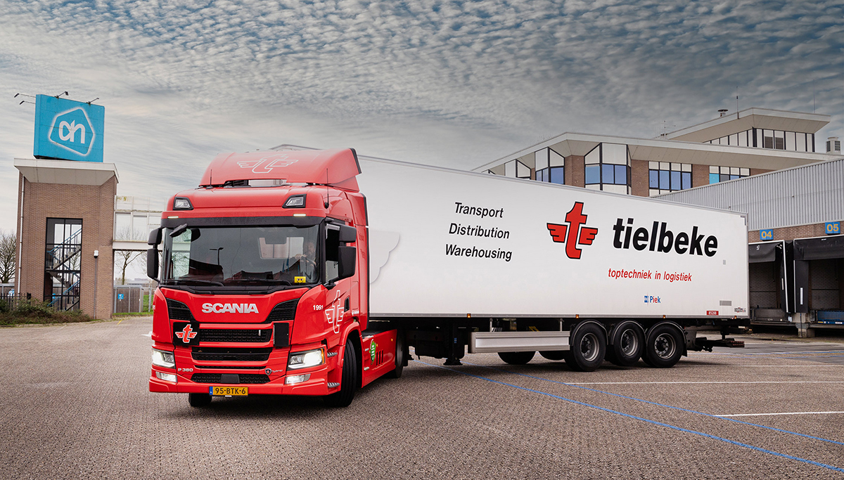 Tielbeke Logistiek bestelt tien extra Scania Hybride trucks