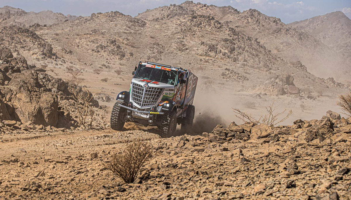 Goede start voor Dakarspeed