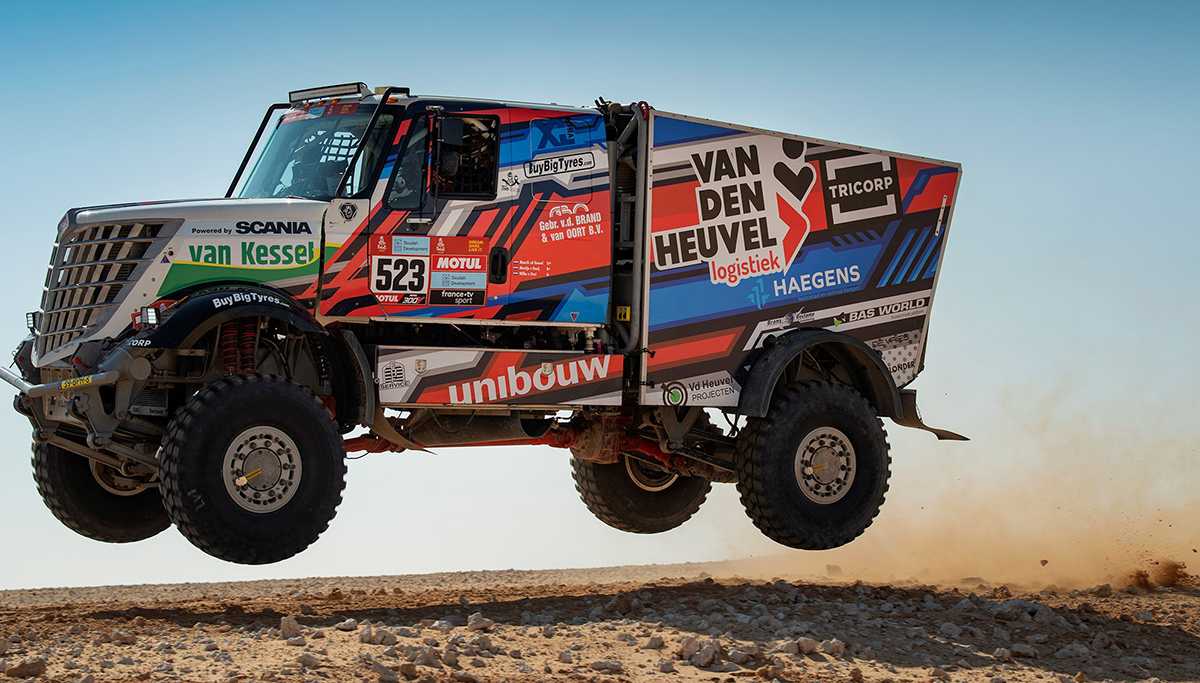Definitief einde Dakar voor team Dakarspeed