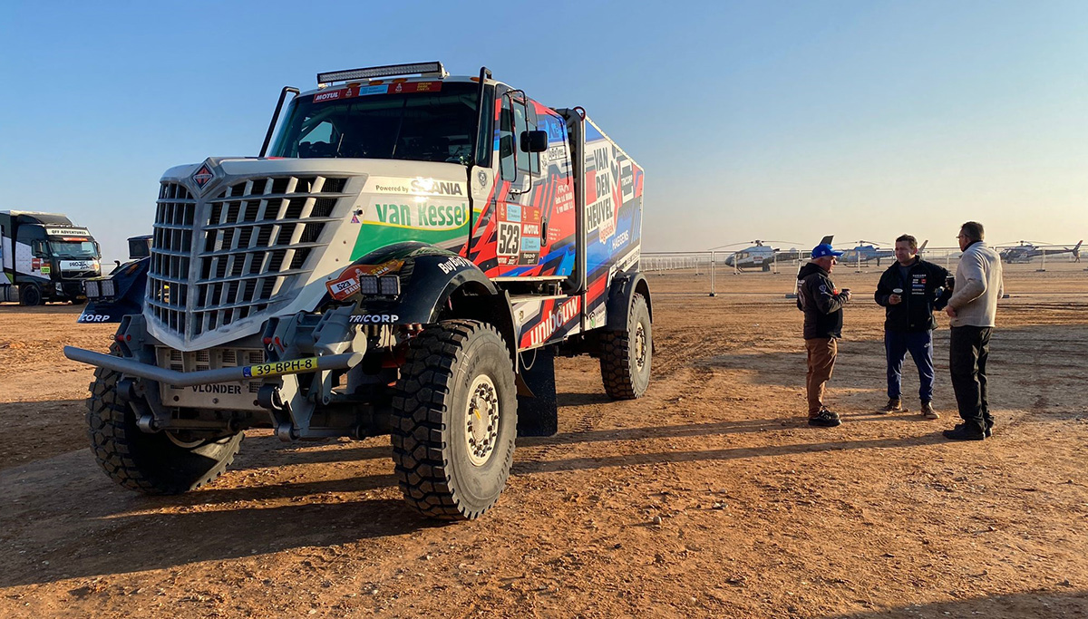 Dakarspeed profiteert van zware vierde etappe
