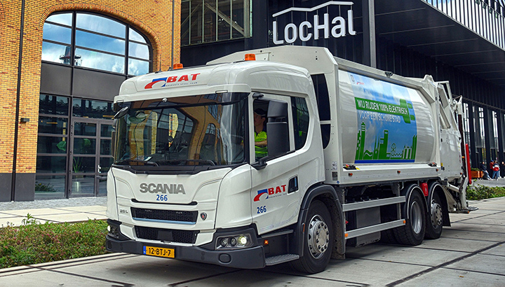 BAT investeert in volledig elektrische (BEV) Scania's