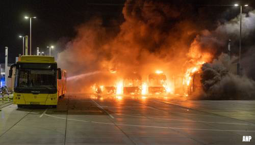Brand in busstalling Utrecht: flinke schade en uitval buslijnen