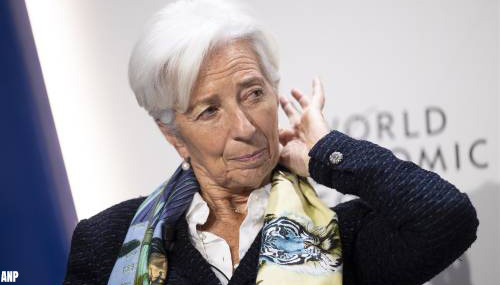 ECB-president Lagarde: inflatie nog steeds veel te hoog