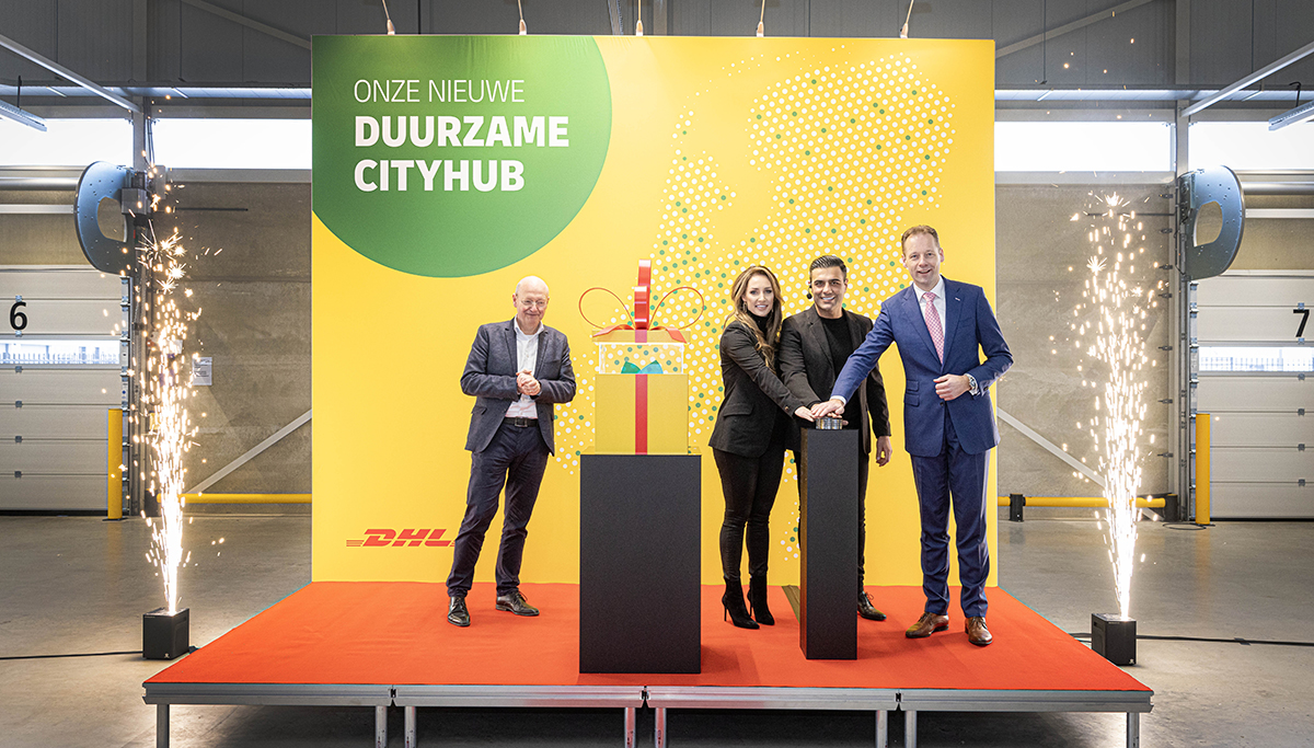 DHL opent klimaatneutrale CityHub voor Midden-Limburg