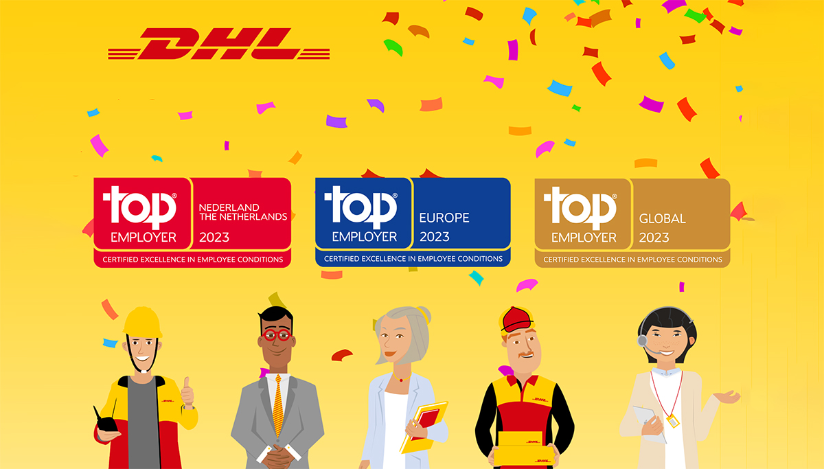 DHL opnieuw erkend als Top Employer  