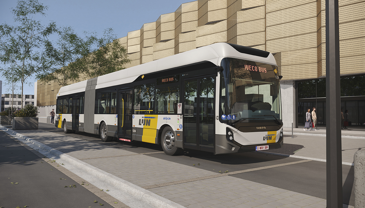 De Lijn bestelt 65 gelede e-bussen bij IVECO