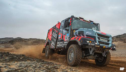 Tweede etappezege voor Janus van Kasteren in Dakar Rally