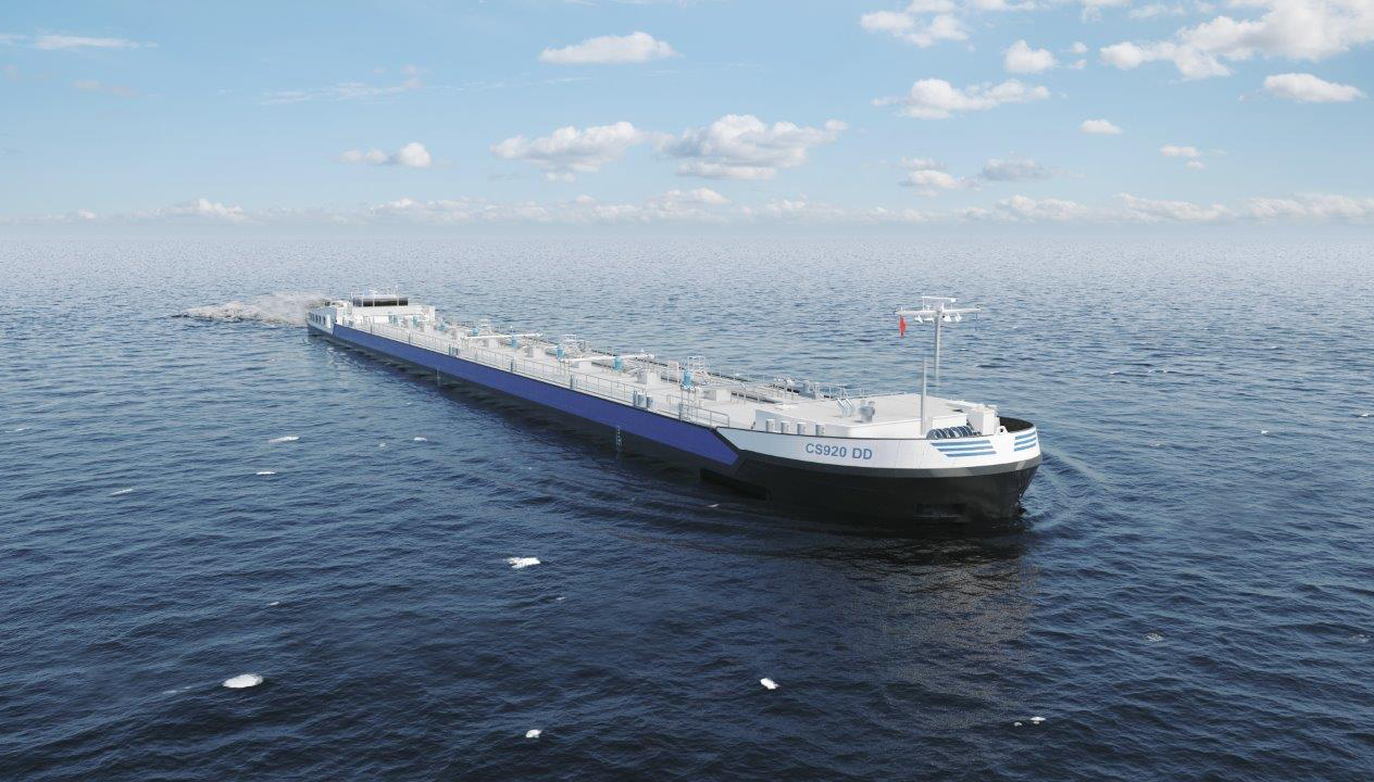 Quinto Scheepvaart bestelt 'Parsifal' binnenvaarttanker bij Concordia Damen
