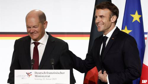 Duitsland en Frankrijk beloven steun aan Oekraïne, ook militaire