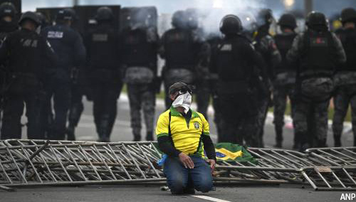 Rutte: onacceptabel geweld tegen instituties in Brasilia