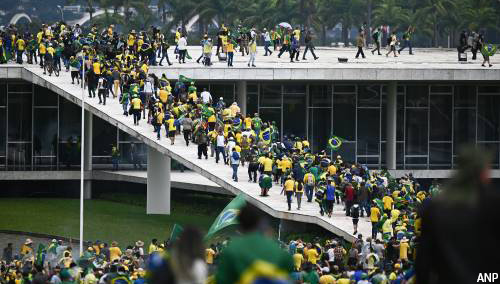 Bolsonaro veroordeelt bestorming Braziliaanse overheidsgebouwen