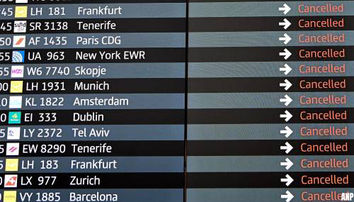 Vluchten KLM geannuleerd vanwege staking luchthaven Berlijn-Brandenburg
