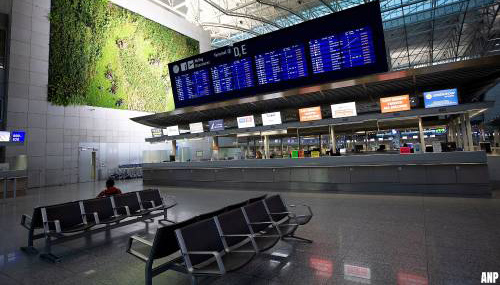 Duitse luchthavens uitgestorven door staking grondpersoneel