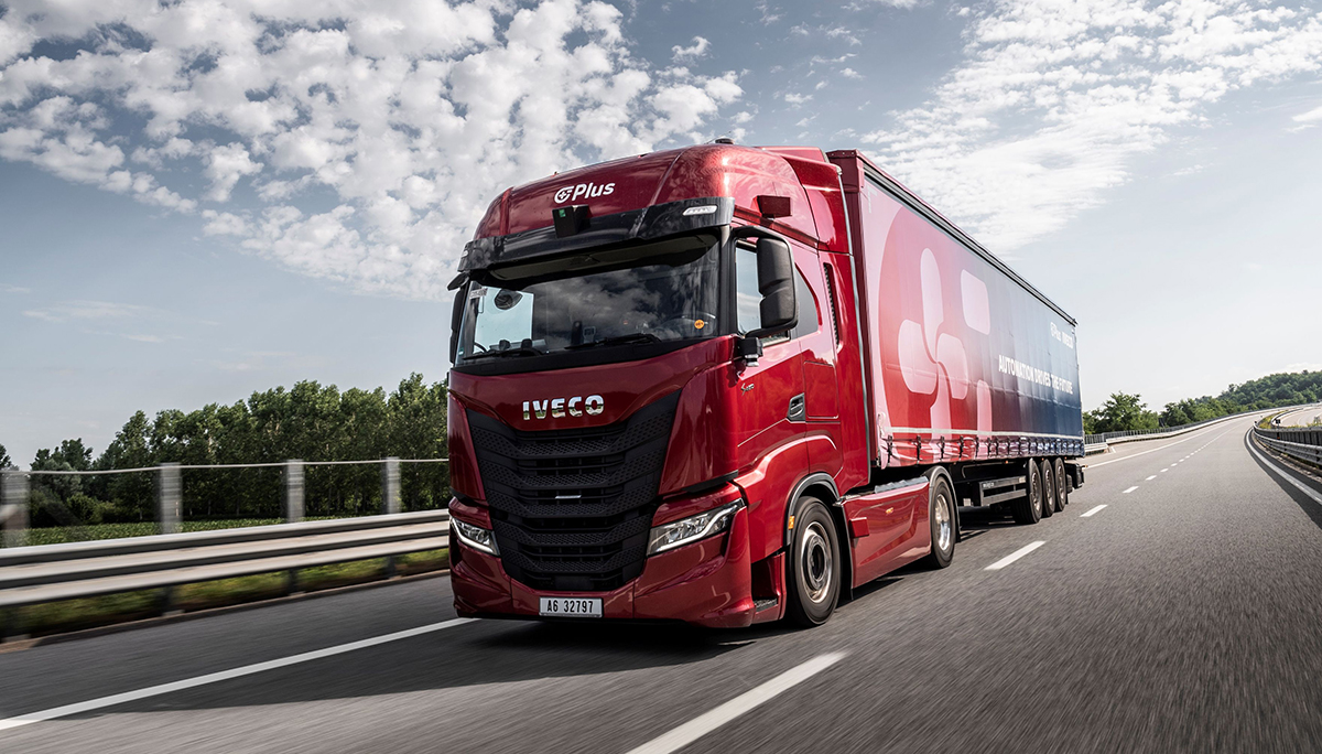 IVECO en Plus starten met het testen van autonome truck