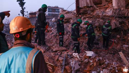 Man 278 uur na aardbeving gered in Turkse provincie Hatay