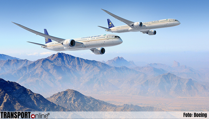 Saoedi-Arabische luchtvaartmaatschappijen tekenen intentie tot aanschaf 121 Boeing 787 Dreamliners