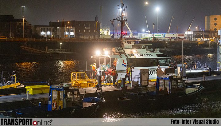 Man overleden bij ongeval op zee voor kust IJmuiden