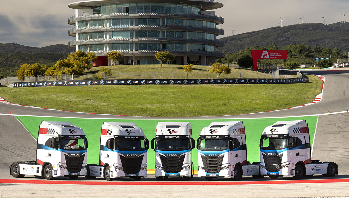 IVECO is terug als officiële vrachtwagenleverancier van de MotoGP