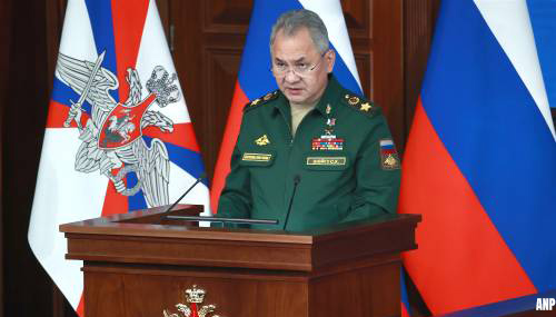 Russische defensieminister op bezoek in Marioepol