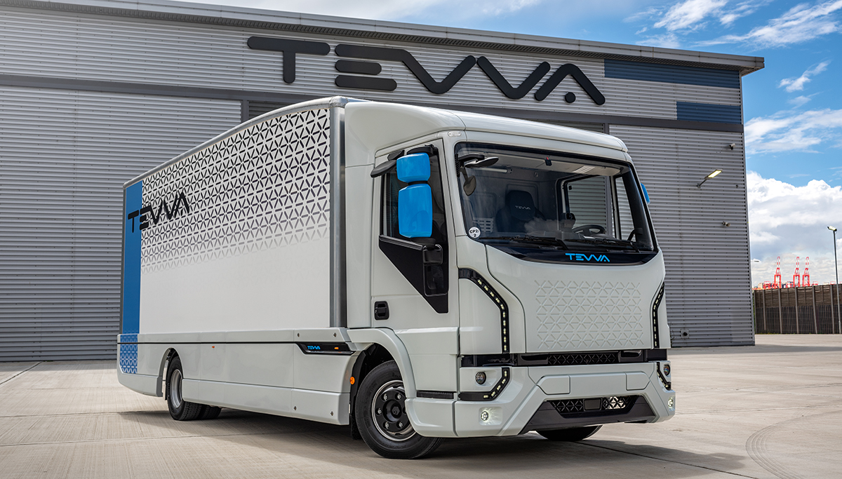 Tevva eerste Britse fabrikant van elektrische vrachtwagens die in aanmerking komt voor overheidssubsidie