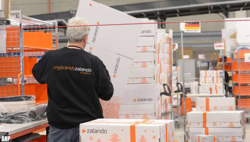 Forse winstval Zalando, houdt rekening met krimp verkopen in 2023
