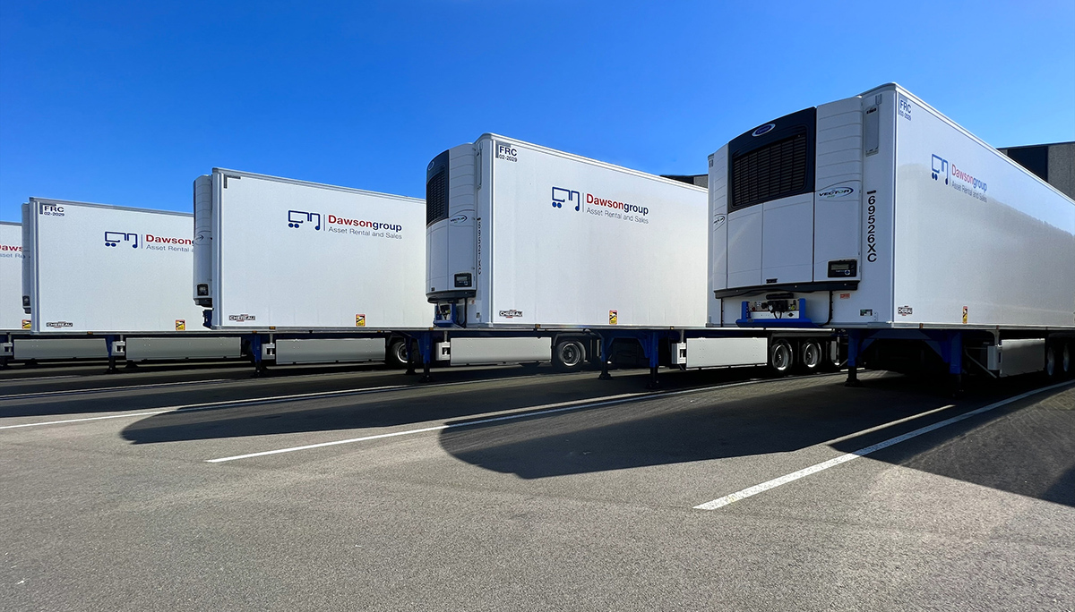 Dawsongroup Benelux breidt trailervloot voor koeltransport uit