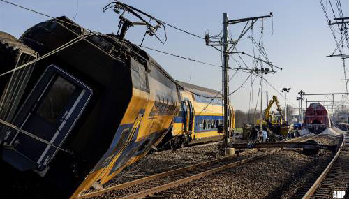 Geen treinverkeer tussen Leiden en Den Haag tot zeker 18 april