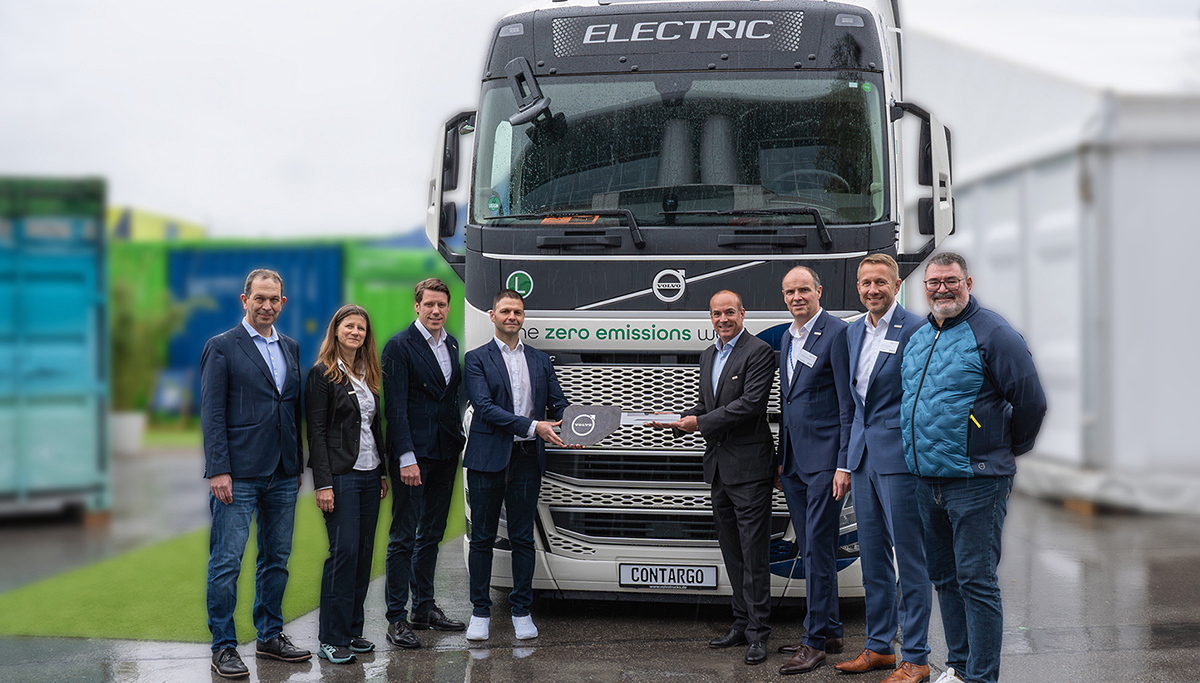 Volvo levert vijftien e-trucks aan Contargo