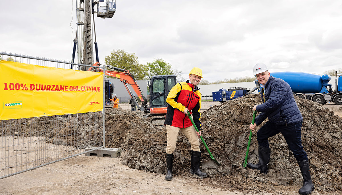 DHL start bouw klimaatneutrale CityHub voor regio Helmond 