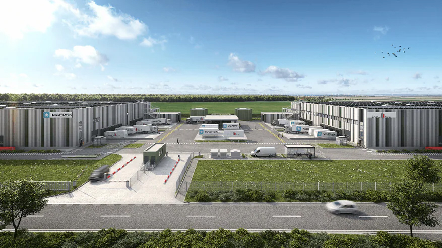 Maersk kondigt nieuw warehouse aan voor batterijen voor elektrische auto's in de buurt van Hannover