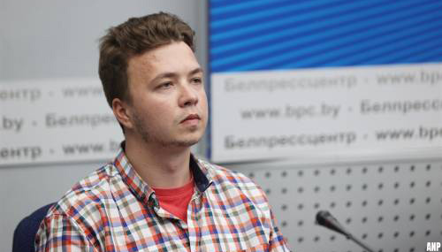 Gratie voor Belarussische journalist uit Ryanair-vliegtuig