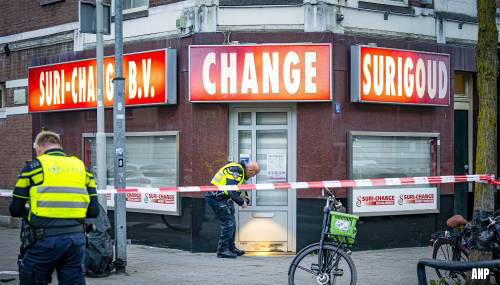Explosie bij geldwisselkantoor Suri-Change in Rotterdam