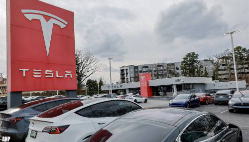 Tesla roept bijna alle in China verkochte auto's terug