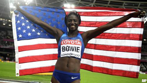 Amerikaanse sprintkampioene Tori Bowie (32) overleden