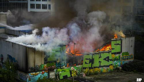 Pand Eindhoven brandt uit, onduidelijk of er mensen binnen zijn
