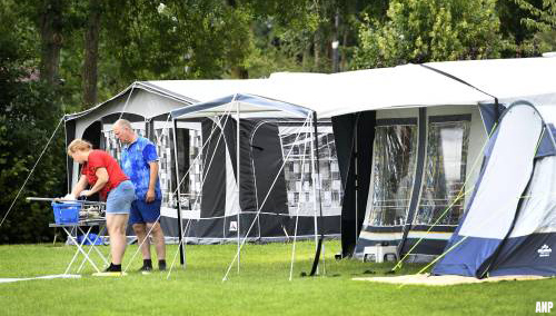 Volgepakte campings en vakantieparken tijdens zonnige Hemelvaart