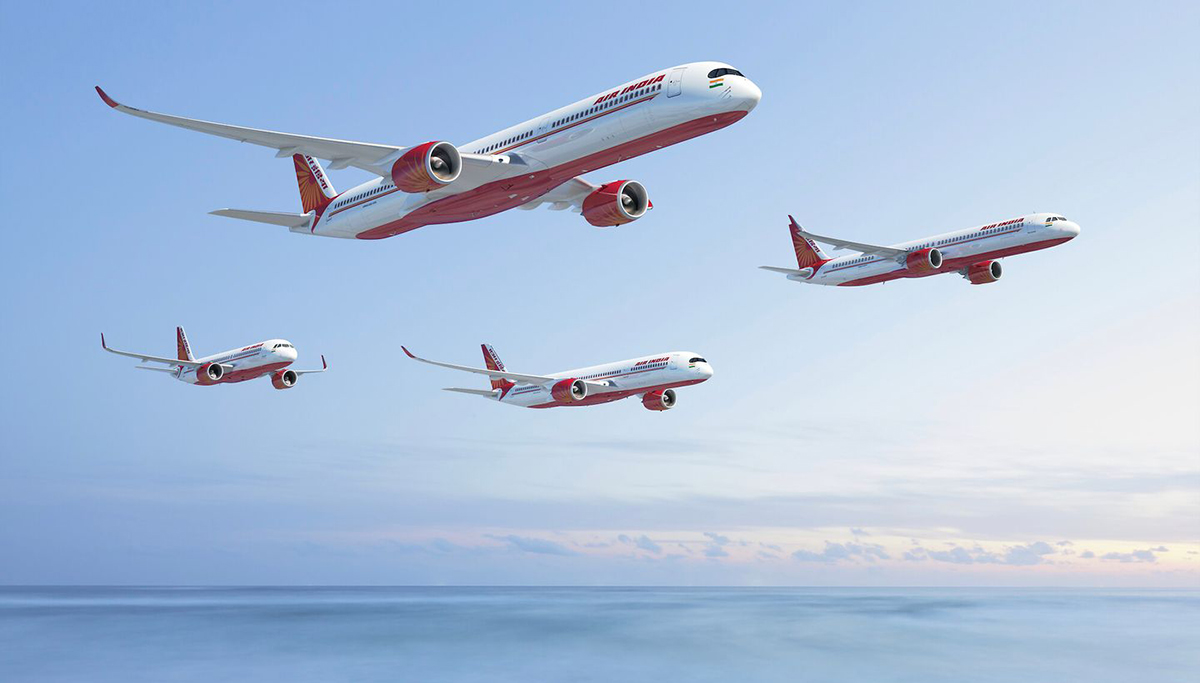 Air India bestelt in totaal 470 vliegtuigen bij Airbus en Boeing