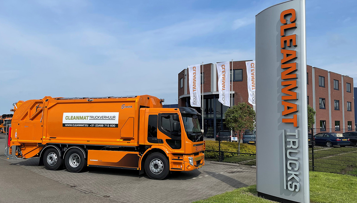 Allereerste Volvo FE Electric voor Clean Mat Truckverhuur
