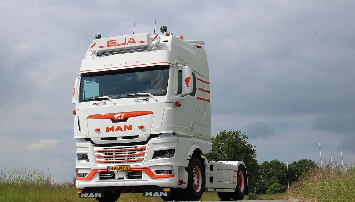 Nieuwe MAN TGX met GX-cabine voor EJA Transport-Diensten
