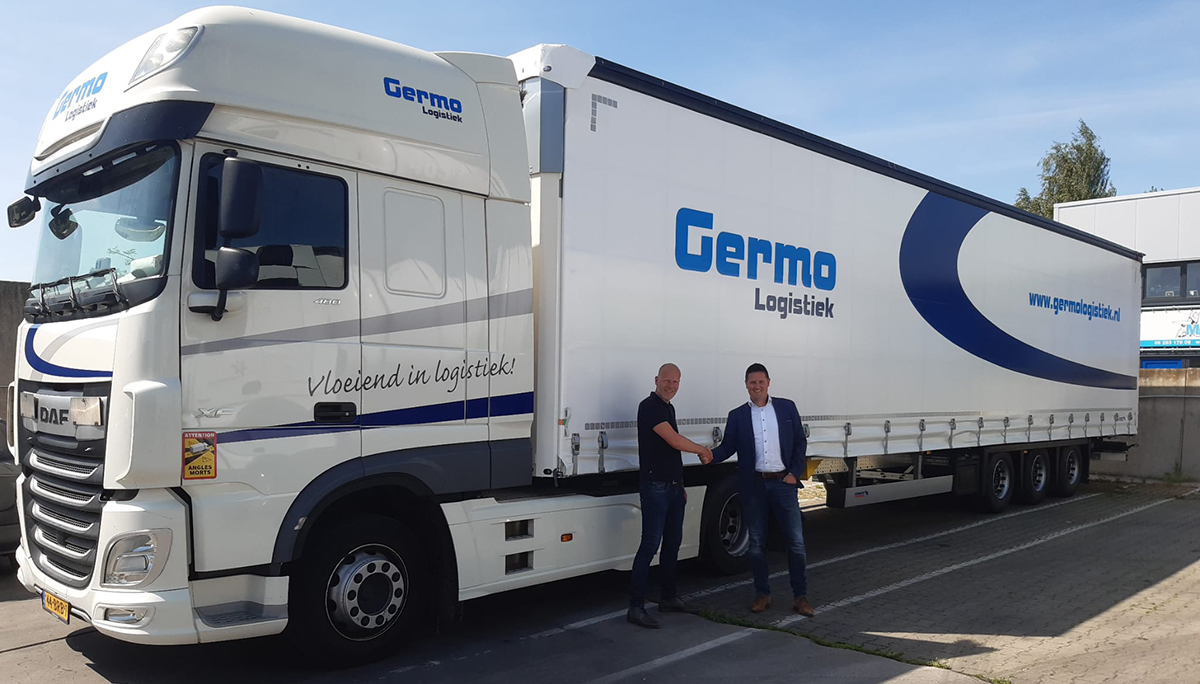 Zes nieuwe Schmitz MEGA trailers voor Germo Logistiek