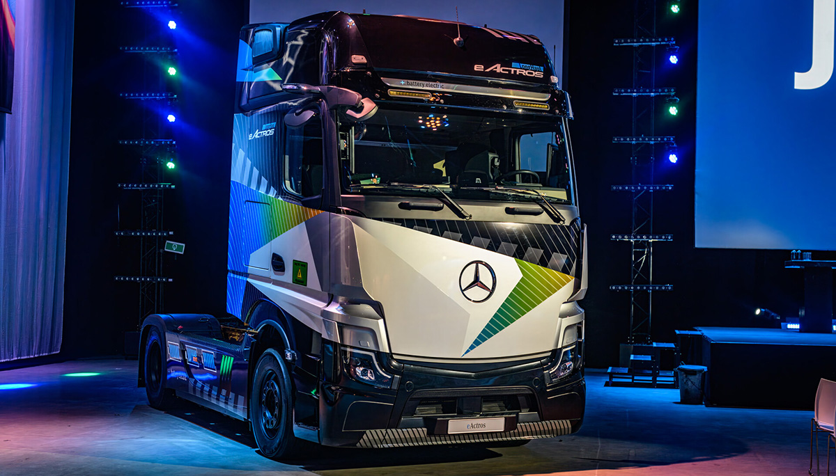 Mercedes-Benz eActros LongHaul gaat oktober 2023 in première als eActros 600