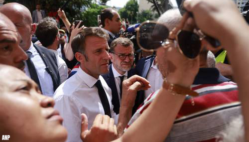 President Macron: niets rechtvaardigt de dood van een jongere